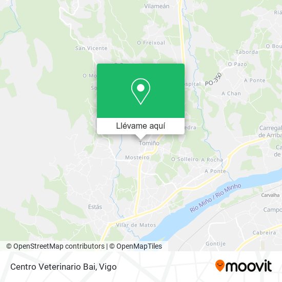 Mapa Centro Veterinario Bai