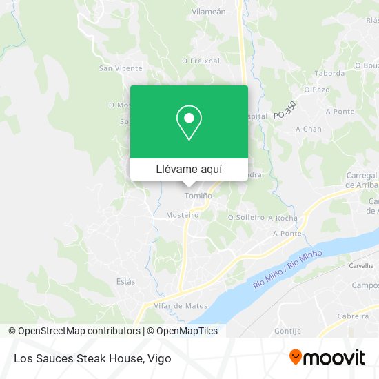 Mapa Los Sauces Steak House