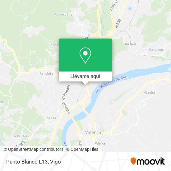 Mapa Punto Blanco L13