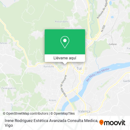 Mapa Irene Rodríguez Estética Avanzada Consulta Medica