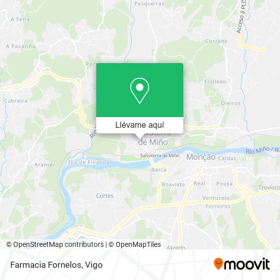 Mapa Farmacia Fornelos