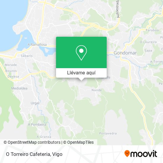 Mapa O Torreiro Cafeteria