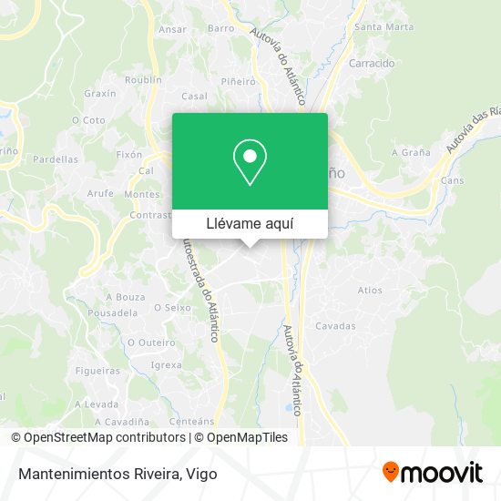 Mapa Mantenimientos Riveira