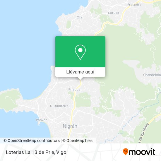 Mapa Loterias La 13 de Prie