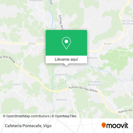 Mapa Cafeteria Pontecafe