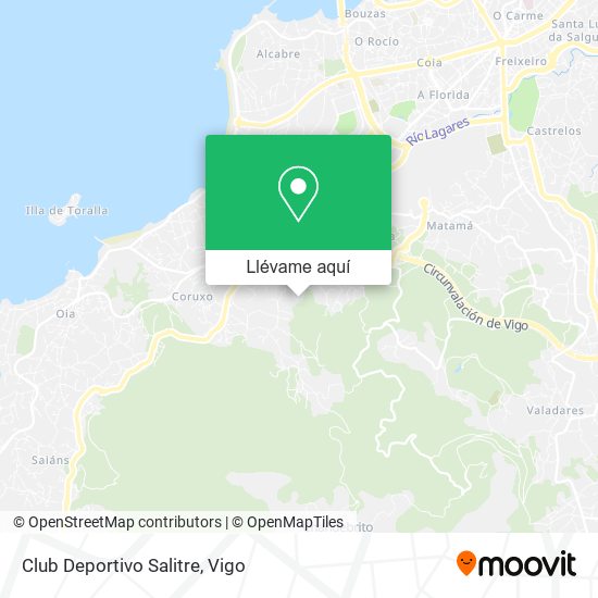 Mapa Club Deportivo Salitre