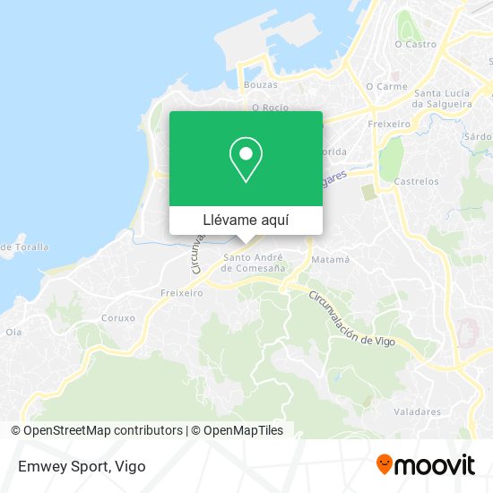 Mapa Emwey Sport
