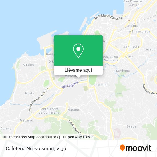 Mapa Cafetería Nuevo smart