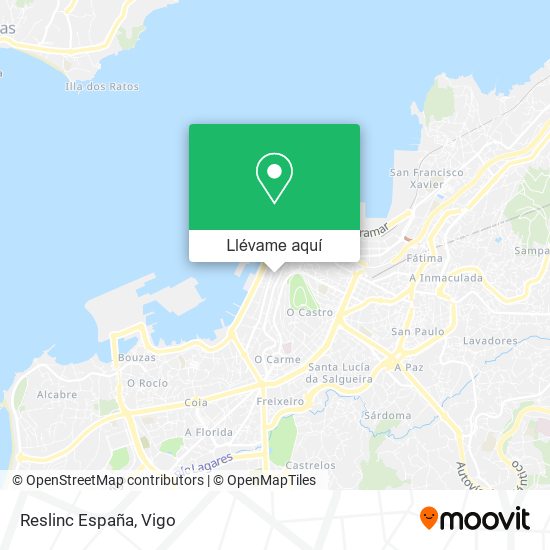 Mapa Reslinc España