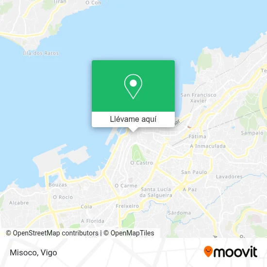 Mapa Misoco