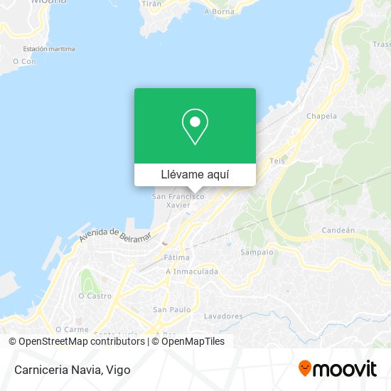 Mapa Carniceria Navia