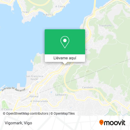 Mapa Vigomark