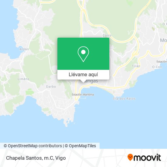 Mapa Chapela Santos, m.C