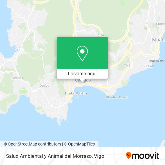Mapa Salud Ambiental y Animal del Morrazo