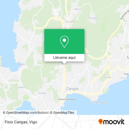 Mapa Fisio Cangas