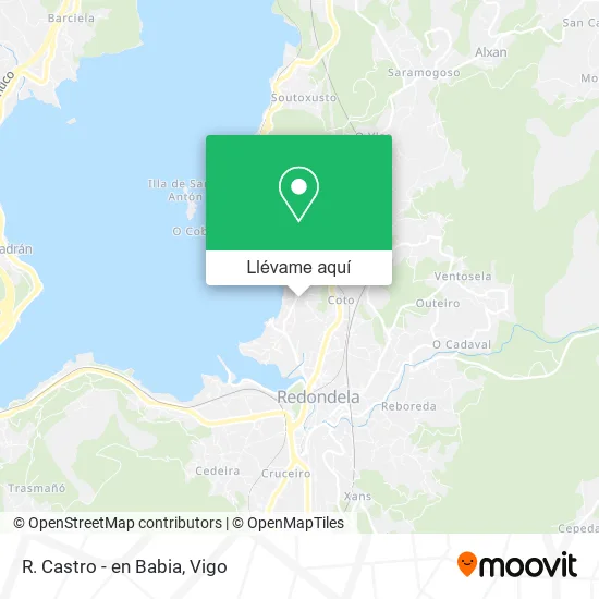 Mapa R. Castro - en Babia