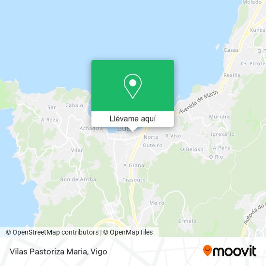 Mapa Vilas Pastoriza Maria