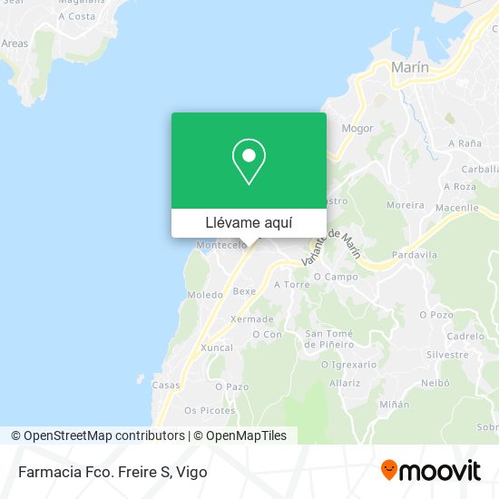 Mapa Farmacia Fco. Freire S