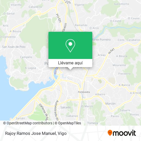 Mapa Rajoy Ramos Jose Manuel