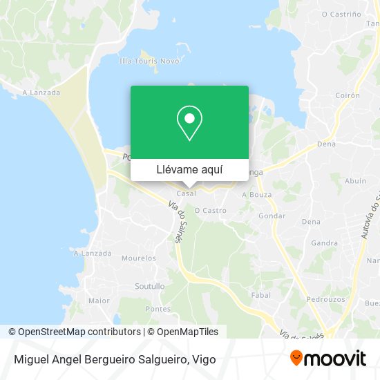 Mapa Miguel Angel Bergueiro Salgueiro
