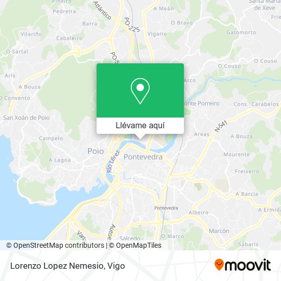 Mapa Lorenzo Lopez Nemesio