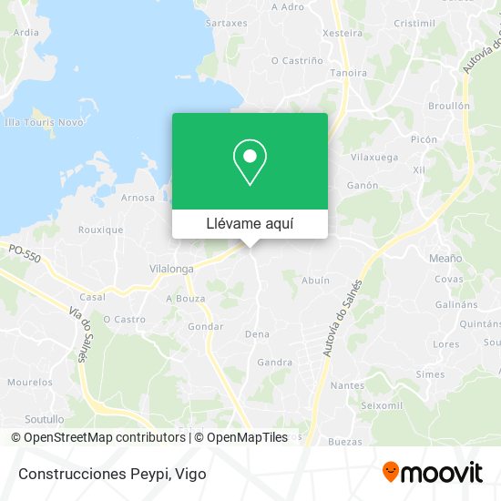 Mapa Construcciones Peypi
