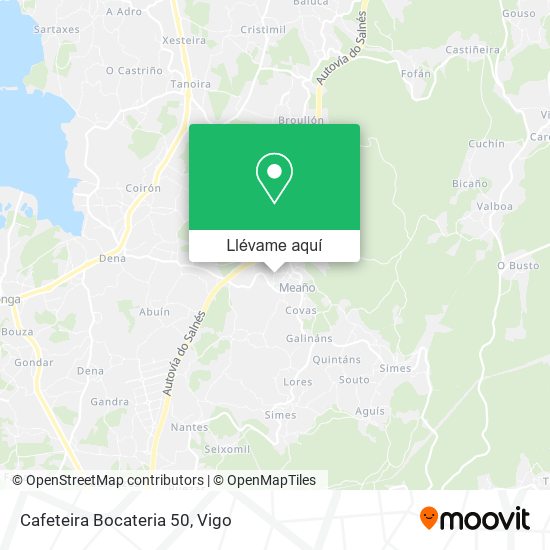 Mapa Cafeteira Bocateria 50