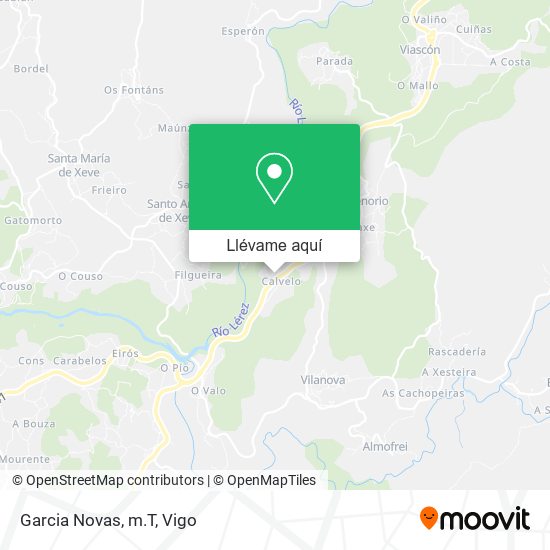 Mapa Garcia Novas, m.T