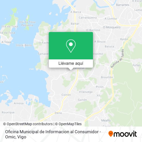 Mapa Oficina Municipal de Informacion al Consumidor - Omic