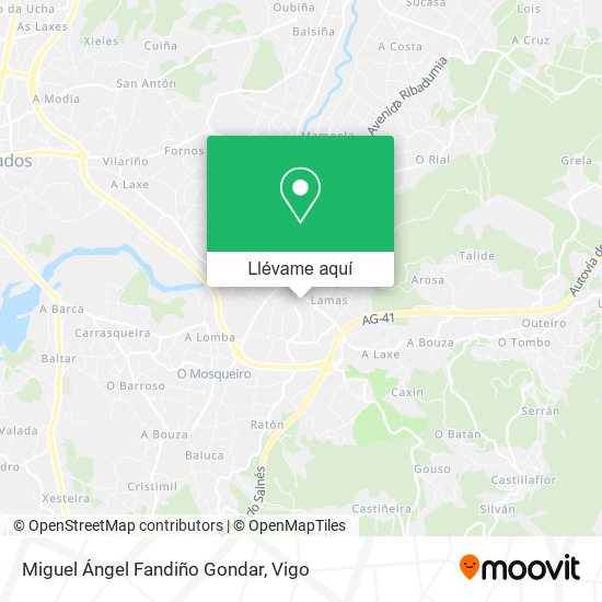 Mapa Miguel Ángel Fandiño Gondar