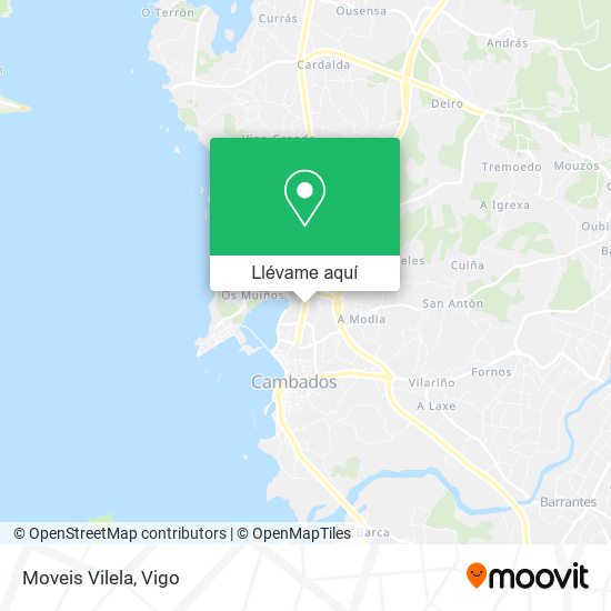 Mapa Moveis Vilela