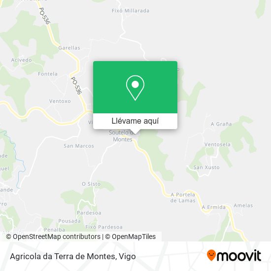 Mapa Agricola da Terra de Montes