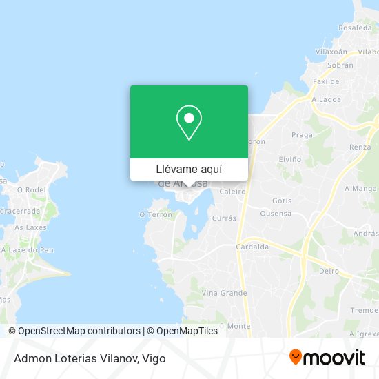 Mapa Admon Loterias Vilanov