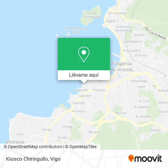 Mapa Kiosco Chiringullo