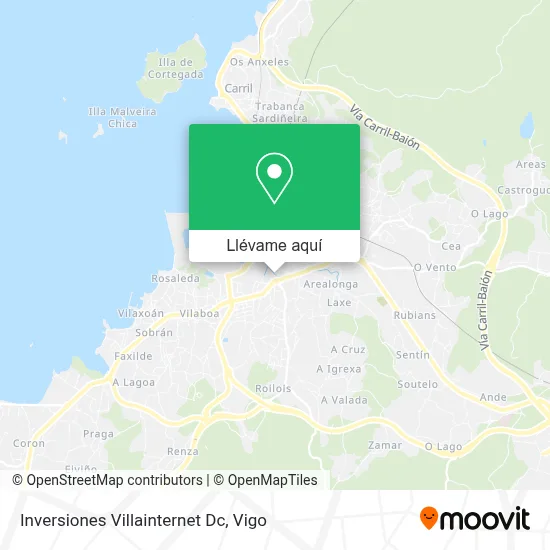 Mapa Inversiones Villainternet Dc