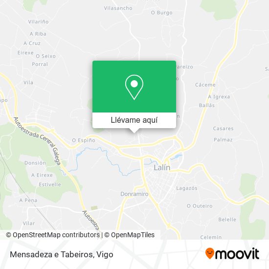 Mapa Mensadeza e Tabeiros