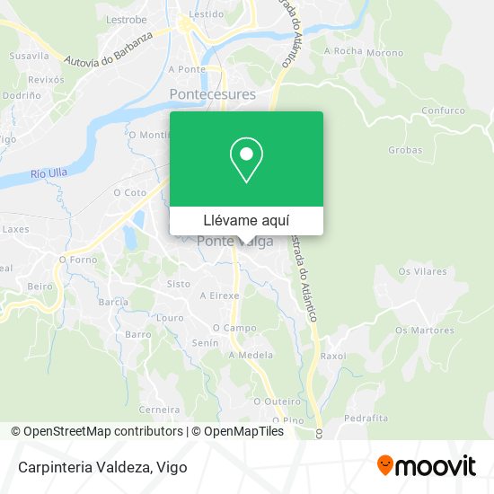Mapa Carpinteria Valdeza
