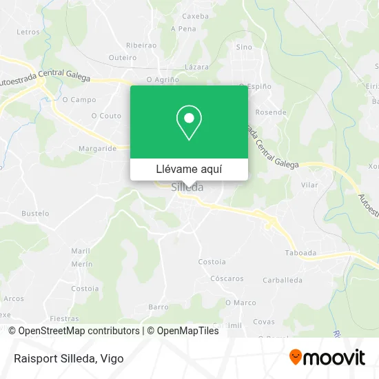 Mapa Raisport Silleda