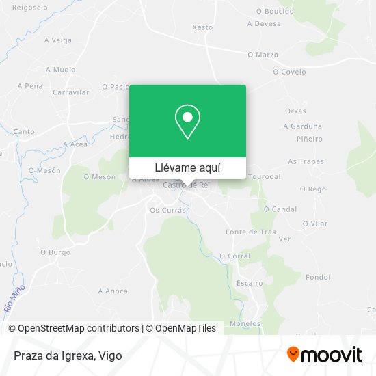 Mapa Praza da Igrexa