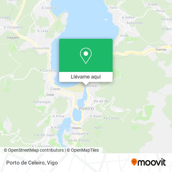 Mapa Porto de Celeiro