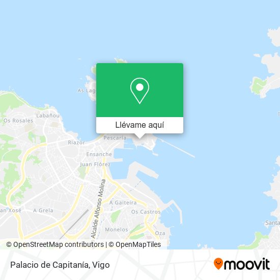Mapa Palacio de Capitanía