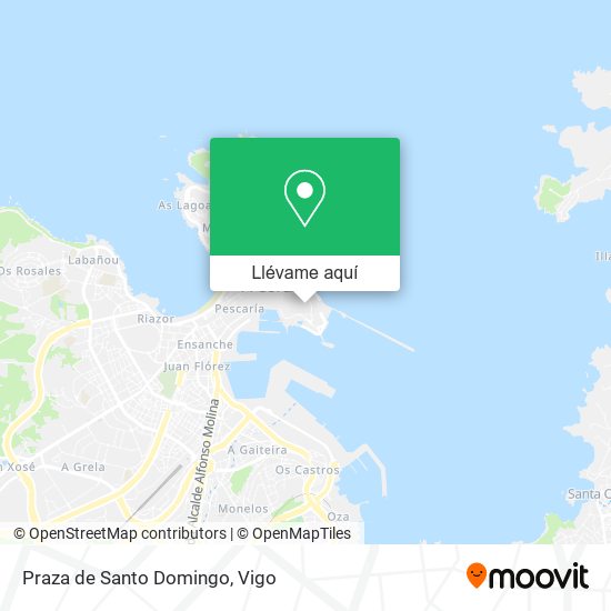 Mapa Praza de Santo Domingo
