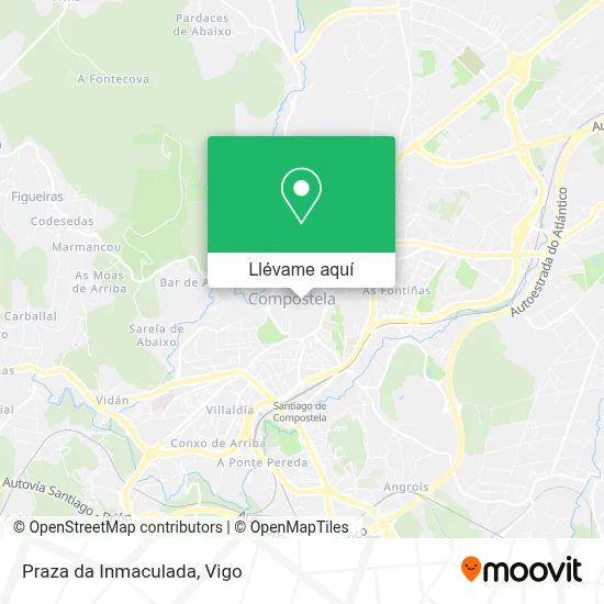 Mapa Praza da Inmaculada