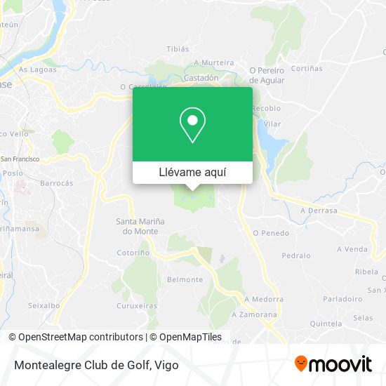 Mapa Montealegre Club de Golf