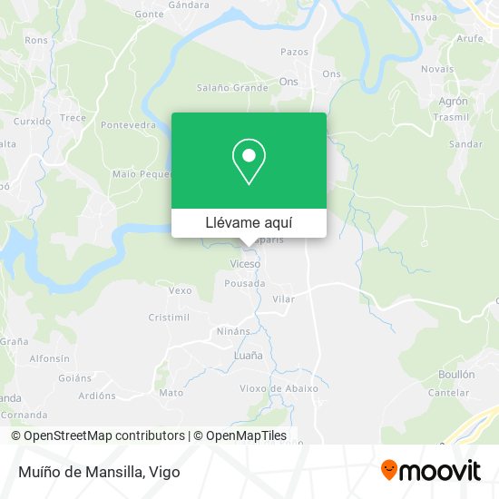 Mapa Muíño de Mansilla