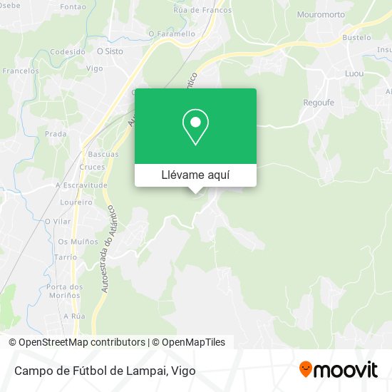 Mapa Campo de Fútbol de Lampai