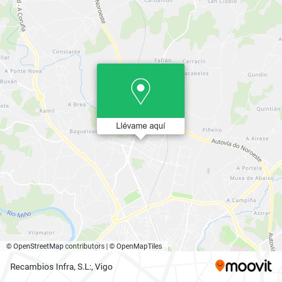 Mapa Recambios Infra, S.L: