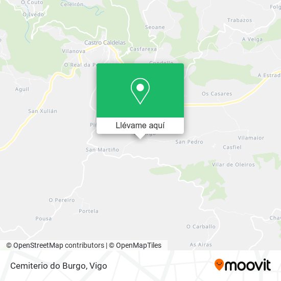Mapa Cemiterio do Burgo