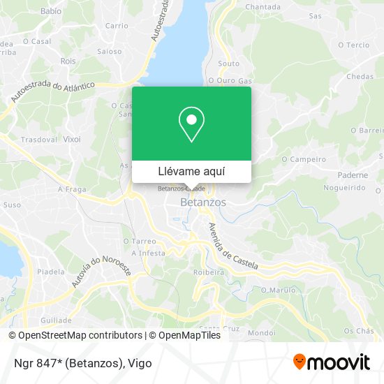 Mapa Ngr 847* (Betanzos)