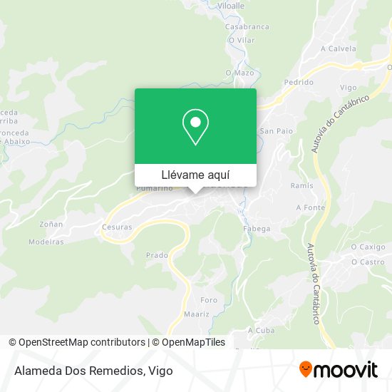 Mapa Alameda Dos Remedios